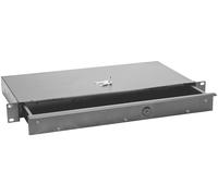 OMNITRONIC Tiroir de rack KE-1 avec serrure 1U pour racks 19"