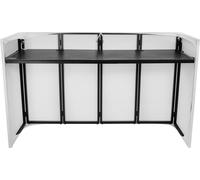OMNITRONIC Large Mobile DJ Stand, couverture incluse