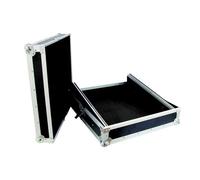 Mallette Roadinger Roadinger Mixer-Case avec poignée de transport noir, argent aluminium, bois