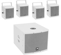 Omnitronic Molly-12A+Molly-6 Set enceintes PA actives avec caisson de graves, Bluetooth