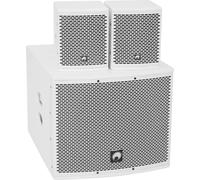 Omnitronic Molly-12A Set enceintes PA actives avec caisson de graves, Bluetooth