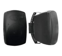 Omnitronic OD-4 set d'enceintes passives 2 voies pour l'extérieur, noir