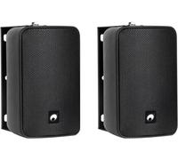 Omnitronic ODP-204T Enceinte murale 10 W noir 1 paire(s)