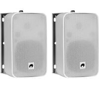 Omnitronic ODP-204T Enceinte murale ELA 10 W blanc 1 paire(s)