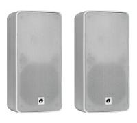 OMNITRONIC Odp-206t enceinte d'installation 100v blanc 2x Blanc