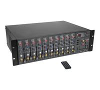 Omnitronic RM-1422FXA table de mixage USB rackable avec Bluetooth et lecteur MP3