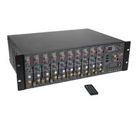 Omnitronic RM-1422FXA table de mixage USB rackable avec Bluetooth et lecteur MP3