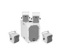 OMNITRONIC Set BOB-10A wh + 4x BOB-4 wh