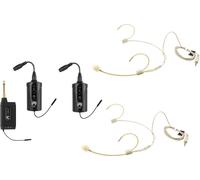 OMNITRONIC Set FAS TWO + 2x BP + 2x casque 660-690Mhz