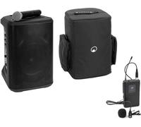 OMNITRONIC Set PORTY-8A Système de sonorisation sans fil + émetteur de poche incl