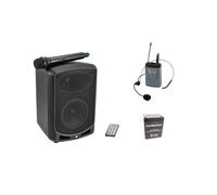 OMNITRONIC Set WAMS-65BT + Bodypack transmitter incl headset + Battery