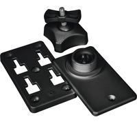 OMNITRONIC Support mural pour ODP-204/206 noir 2x