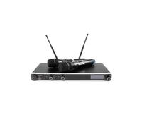 OMNITRONIC UHF-302 2-Channel Wireless Mic System 823-832/863-865MHz
