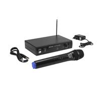 OMNITRONIC VHF-101 Système de microphone sans fil 201.60MHz