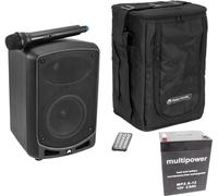 Omnitronic WAMS-065BT avec batterie et sacoche