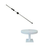OMNIVISION - ANTENNE TV 55dB pour Camping Car TNT TNTHD OMNIDIRECTIONNELLE + MÂT TRAVERSANT Placard ANTARION 160CM