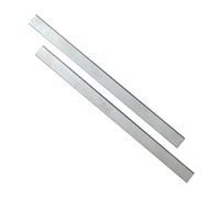 OMNIVOR - Jeu de 2 fers de dégauchisseuse/raboteuse 410 × 30 × 3 mm - Acier HSS
