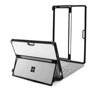 Omnpak Coque pour Microsoft Surface Pro 11 2024, Pro 10,Pro 9 13 Pouces, étui d'affaires, aux Chocs, Coque de Protection Multi-Angles de Vue, Compatible avec Le Clavier Type Cover