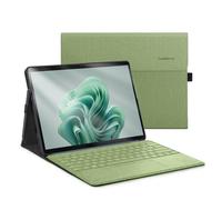 Omnpak Coque pour Microsoft Surface Pro 11, Surface Pro 10, Surface Pro 9,avec Support de Stylet, Housse légère et Mince en Polyester à Angles Multiples, Compatible avec Clavier Type Cover