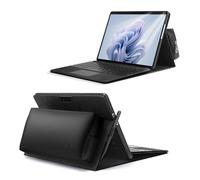 Omnpak Étui pour Microsoft Surface Pro 11/10/9 Tablet Business Case, étui de Transport avec Porte-Stylet et Sac de Rangement pour Accessoires, Compatible avec Clavier Type Cover