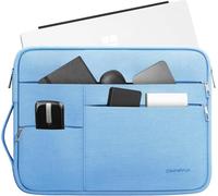 Omnpak Housse pour Surface Pro 11,13 Pouces Surface Pro 10/9/8/X avec Pochette Multiple et Poignée Latérale pour 12,3 Pouces Surface Pro 7+/7/6/5/4/3/2/1