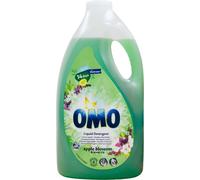 OMO Lessive liquide Fleurs de pommier & Nénuphar 100 lavages 5L