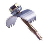 OMOTOOL Clous Supports en acier pour treillis métallique et clôture tissé (90 PCS), ersetzt die üblich Stahlkrampen Installiert schnell mit einer Stromversorgung 4 -mal stärker als ein üblich U Nägel