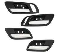 omoZone Lot de 4 poignées de porte intérieure avant arrière gauche et droite pour Chevrolet Silverado 1500 2500 3500 Avalanche Suburban Tahoe, GMC Sierra Yukon 22855617 81188 Noir