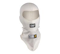 Omp First - Cagoule de Course approuvée par la FIA, Blanche, Taille XS-S