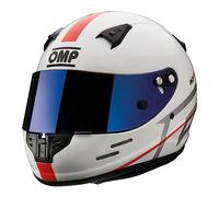 Omp Casque Kj8 Evo Cmr Blanc XS Karting