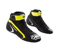 Omp Chaussures First Race my2021 Anthracite/Fluo Jaune Taille 38 Fia 8856-2018, Bottes Unisexe Adultes, Standard, EU