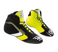 Omp Chaussures One Evo Tecnica Noir/Fluo Jaune Taille 43 Fia 8856-2018 Bottes Unisexe Adultes, EU