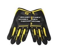 Omp Gants de mécanicien Mech jaune/noir S