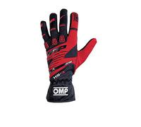 OMP KS-3 Guantes My2018 Negro/Rojo SZ 5 (Para Niño)