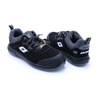Omp Meccanica Chaussures de Sécurité S3 Pro Urban Taille 47 Noir/Gris - Chaussures Travail Étanches Iso 20345 sans Métal
