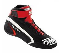 Omp Mixte First Race My2021 Chaussures Rouge/Noir Taille 41 FIA 8856-2018 Bateau, Standard