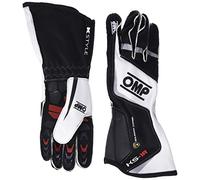 OMP OMPKK02740LAMB071L Ks-1R Negro Guantes/Blanco/Argent Talla Colección, L