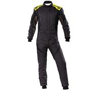 OMP Premier Evo Mono Anth/F Jaune Taille 56 FIA 8856-2018