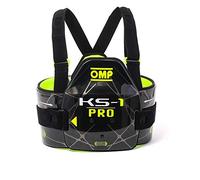 Omp Protection du Corps KS-1 Noir/Jaune Taille M FIA 8870-2018