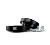 OMP Séparateurs de centrage doubles/Double fixation PCD 5X120/5X120 Hub 72.6 Largeur 30mm M14X1.25 Noir