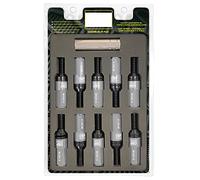 Omp Speed Set vis Performance avec protection en aluminium M12X1.5 Hex 17-19 L 28 mm, couleur gris aluminium 7075+DIN 12.9, 20+1 par boîte