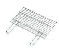Ompagrill Grille de barbecue pour rôtissoire, avec poignées fixes, 56 x 40 cm