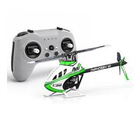 OMPHOBBY M1 V3 PRO 100 Class Mini hélicoptère RC 3D prêt à voler, entraînement direct 6 canaux avec récepteur ELRS intégré et contrôle de vol OFS3+, micro hélicoptères avec émetteur RadioMaster T8L