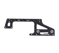 OMPHOBBY M2 Pièces Détachées pour Hélicoptère Fuselage Lower Left Carbon Fiber Board Set OSHM2087 Pièces Détachées pour Hélicoptères Rc M2 Explore/M2 V2 Pièces détachées pour Hélicoptères RC