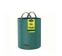 Ompinda Sac à déchets de jardin, 500 L, léger et portable, grand sac à feuilles avec poignées pour la collecte des feuilles de jardin et des déchets