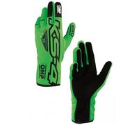 Ompracing Gants Omp Kart KS-4, Vert Fluo/Noir, Taille S