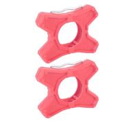 Omquot Adaptateur de Pédale de Vélo, Conception Hexagonale Antidérapante pour Une stabilité et Un Contrôle Améliorés Lors du Cyclisme Longue Distance, Paquet de 2, ABS de qualité Supérieure (Rose)