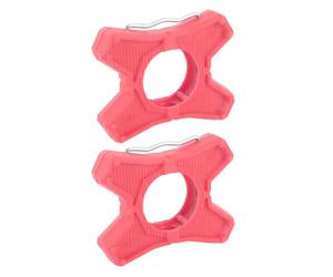 Omquot Adaptateur de Pédale de Vélo, Conception Hexagonale Antidérapante pour Une stabilité et Un Contrôle Améliorés Lors du Cyclisme Longue Distance, Paquet de 2, ABS de qualité Supérieure (Rose)
