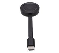 Omquot Adaptateur de Streaming sans Fil 4K pour Une Expérience Multimédia Haute Définition pour Le Divertissement à Domicile, Matériau ABS Noir