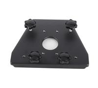 Omquot Adaptateur de Tuyau Satellite, Solution de Montage Réglable en Métal Noir pour Antenne Parabolique Gen 3 V3, Résistant aux Intempéries, 1 Pièce